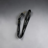 Black and White Lanyard