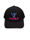 OG Pink Blue Bull Trucker Cap