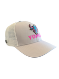 OG Pink Blue Bull Trucker Cap