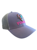 OG Pink Blue Bull Trucker Cap