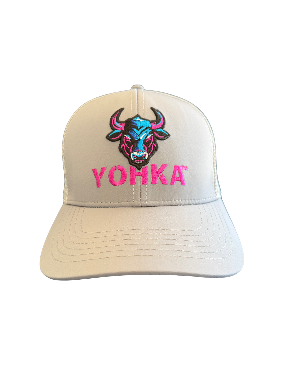 OG Pink Blue Bull Trucker Cap